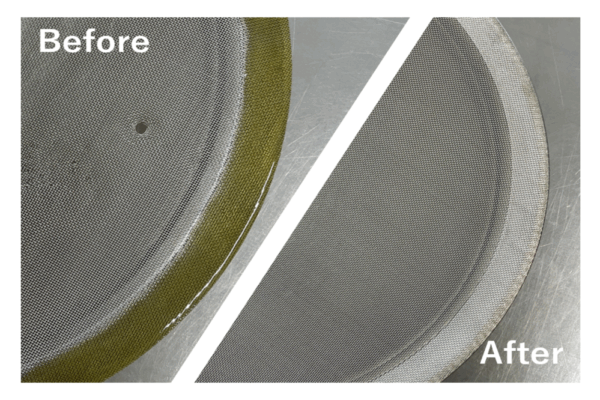 金網の準備から加工まで、一貫して対応致します